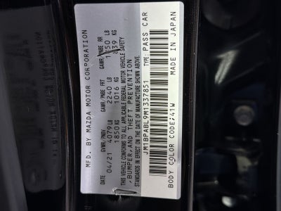 2021 Mazda Mazda3 Select