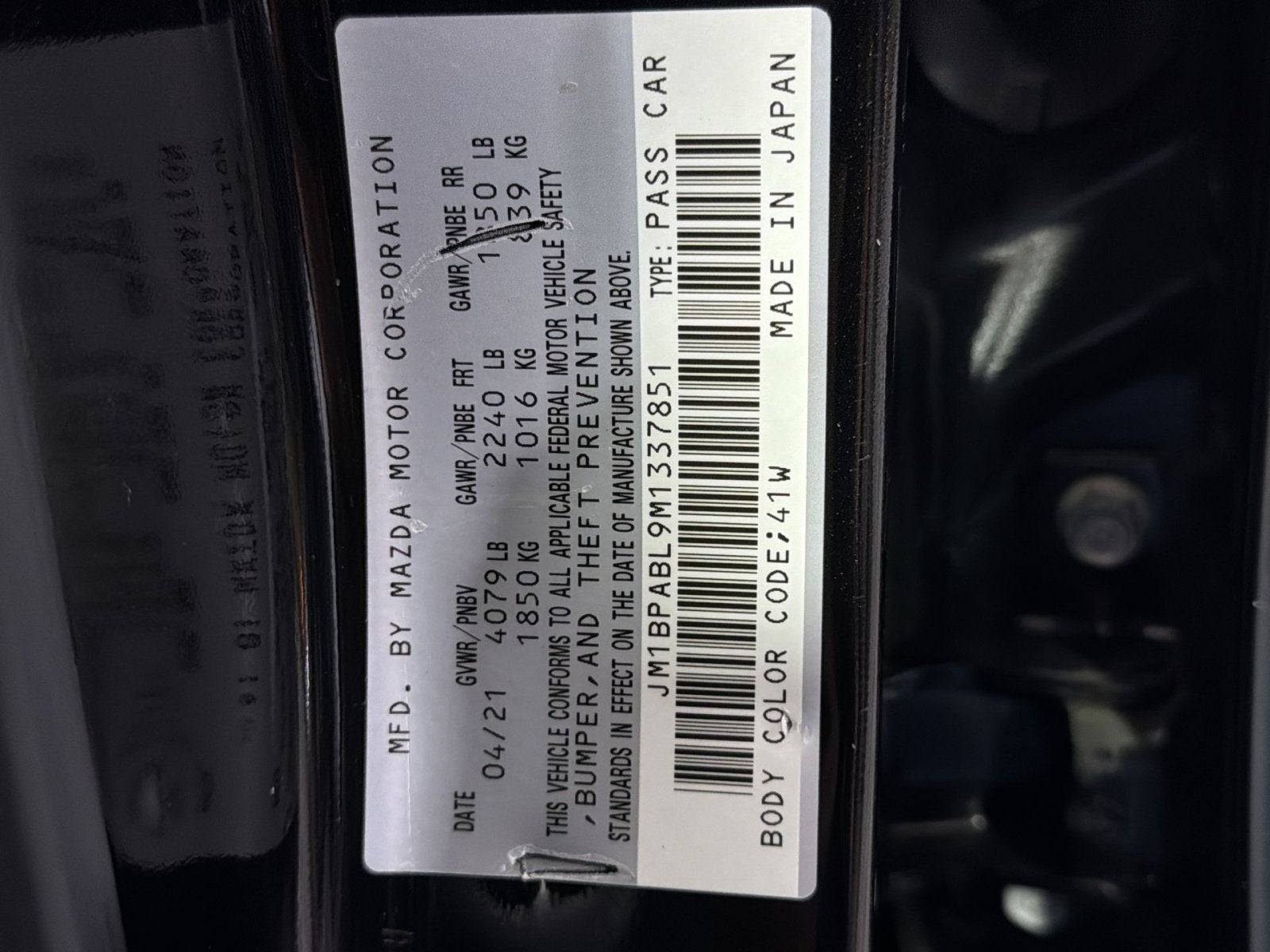 2021 Mazda Mazda3 Select