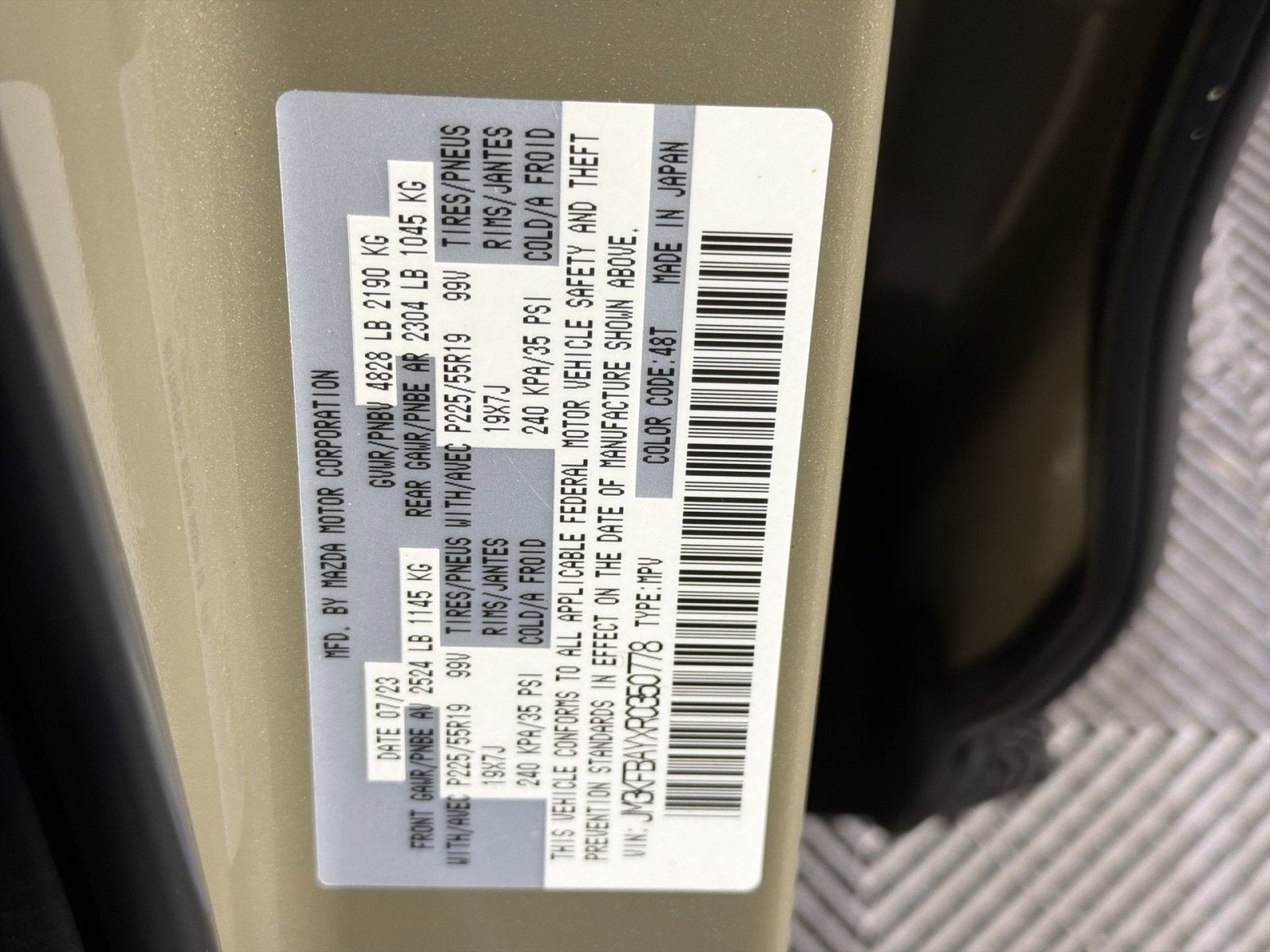 2024 Mazda Mazda CX-5 2.5 Carbon Turbo