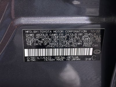 2023 Lexus IS 350 F SPORT