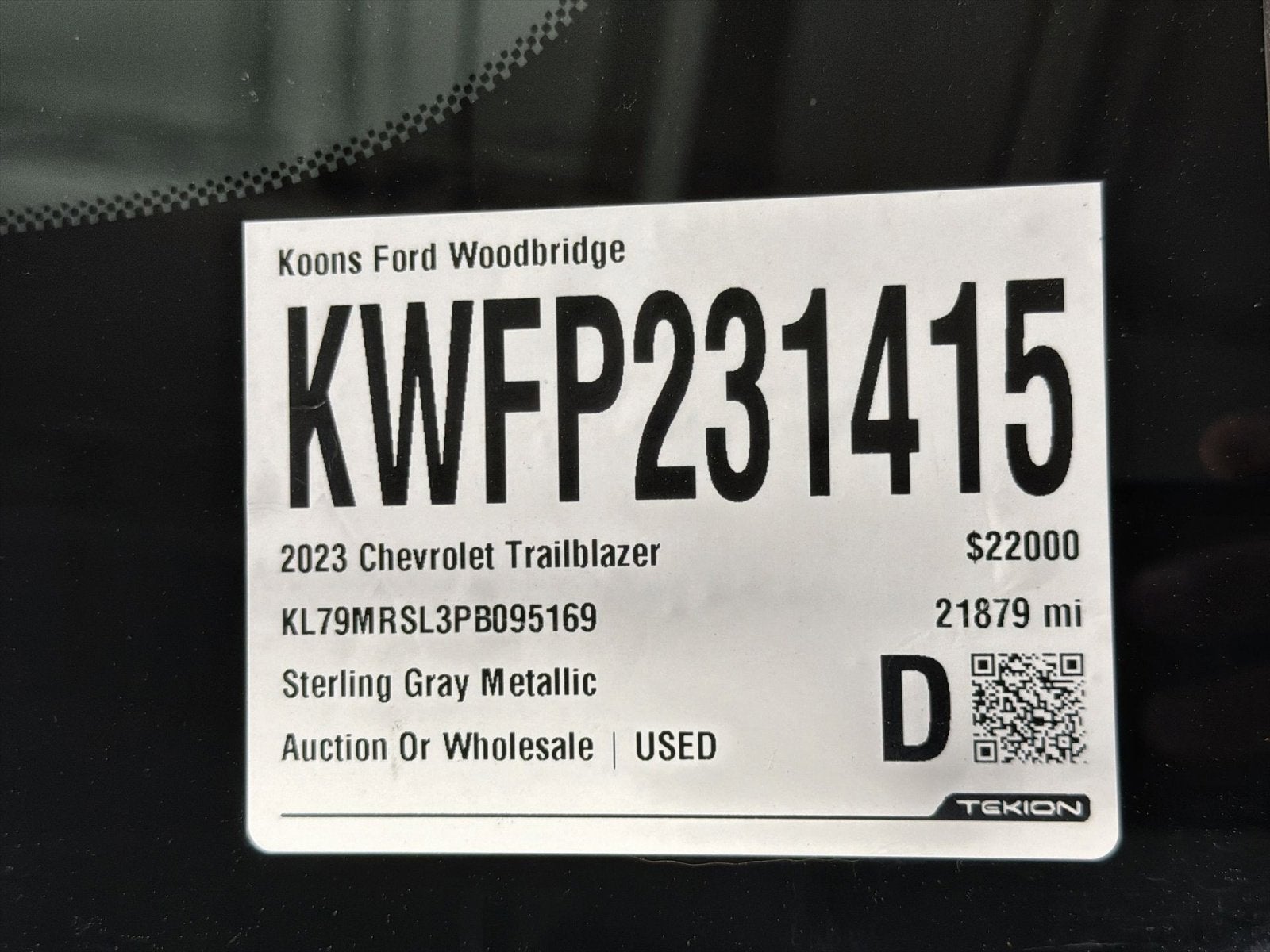 2023 Chevrolet TrailBlazer LT