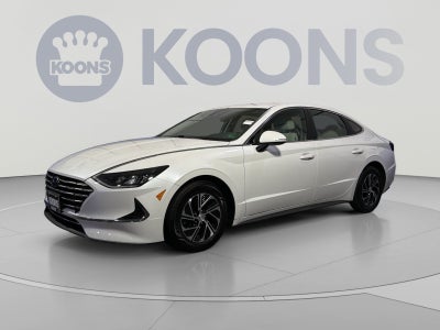 2021 Hyundai Sonata Hybrid Blue