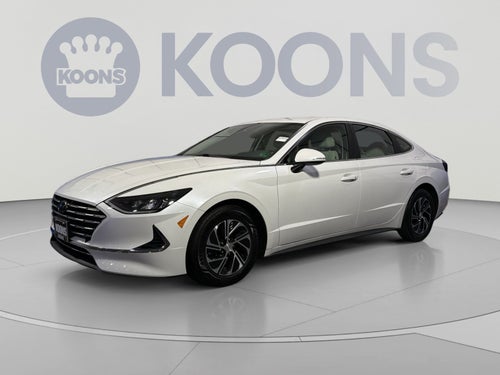 2021 Hyundai Sonata Hybrid Blue