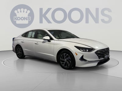 2021 Hyundai Sonata Hybrid Blue