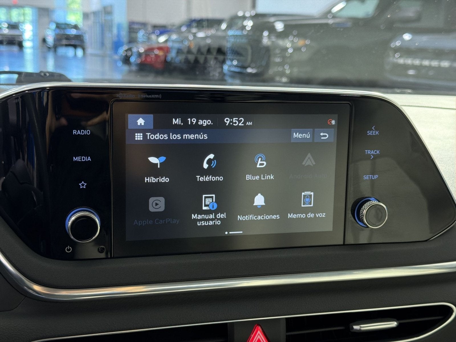 2021 Hyundai Sonata Hybrid Blue