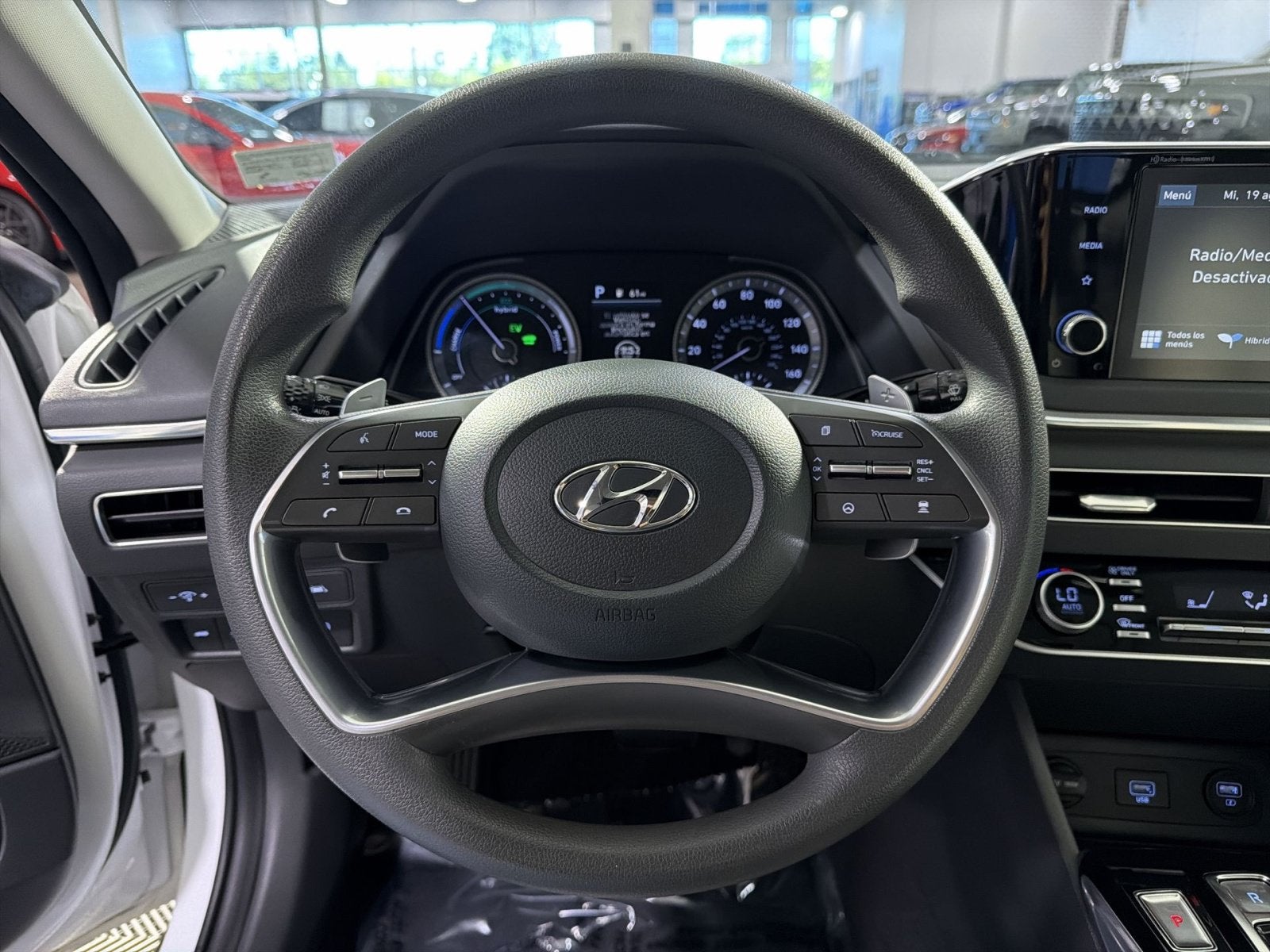 2021 Hyundai Sonata Hybrid Blue