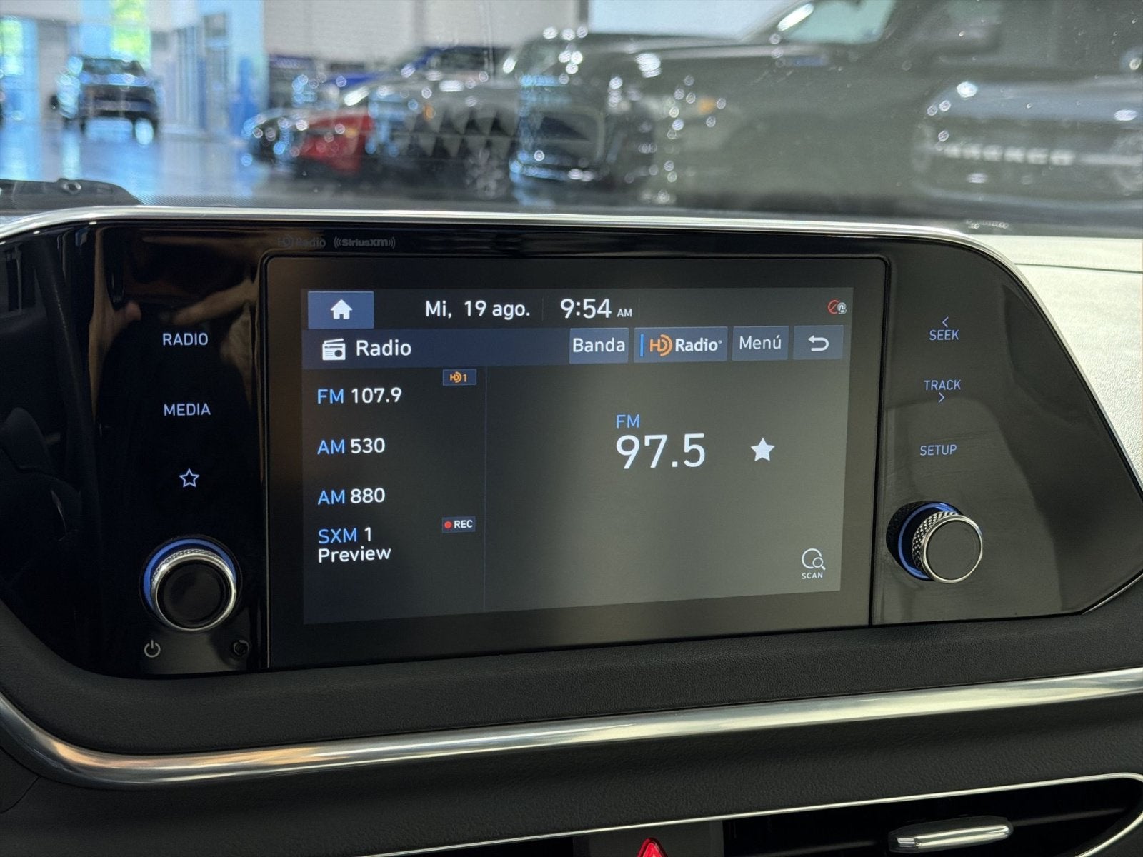 2021 Hyundai Sonata Hybrid Blue