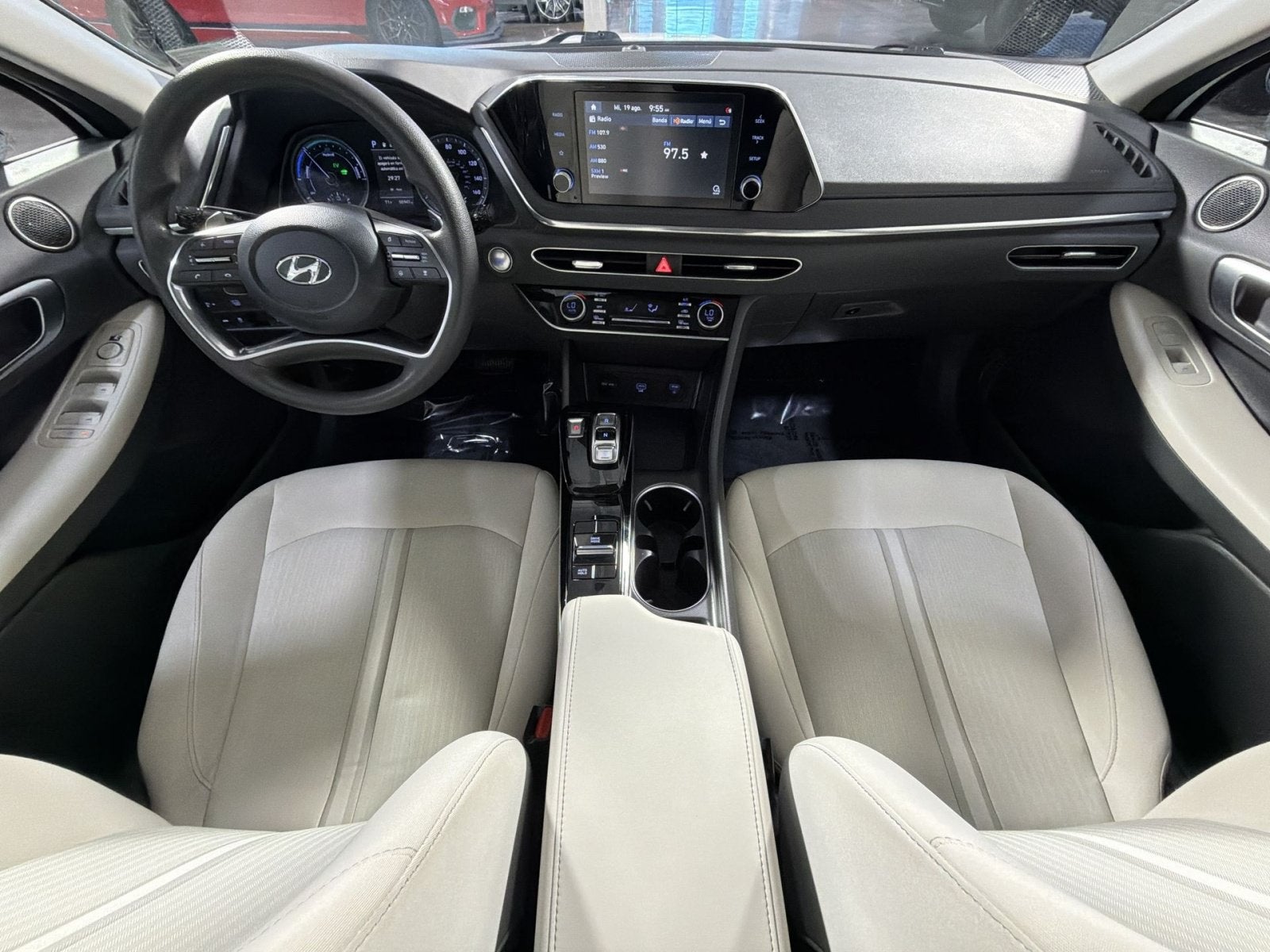 2021 Hyundai Sonata Hybrid Blue