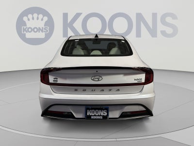 2021 Hyundai Sonata Hybrid Blue