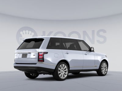 2016 Land Rover Range Rover 5.0L V8 Supercharged