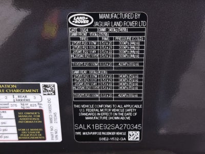 2025 Land Rover Range Rover Autobiography