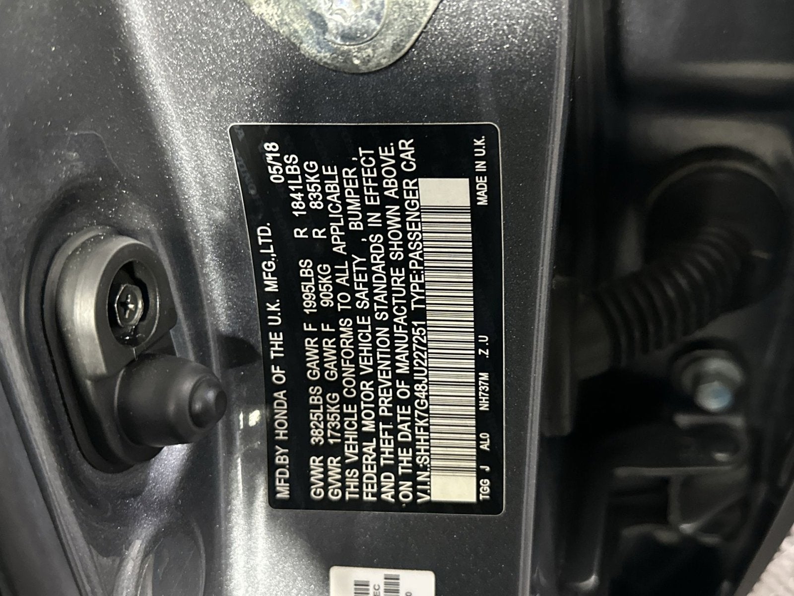 2018 Honda Civic Sport