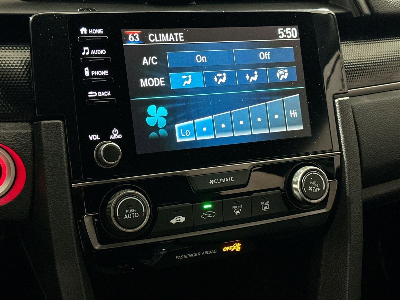 2020 Honda Civic Sport