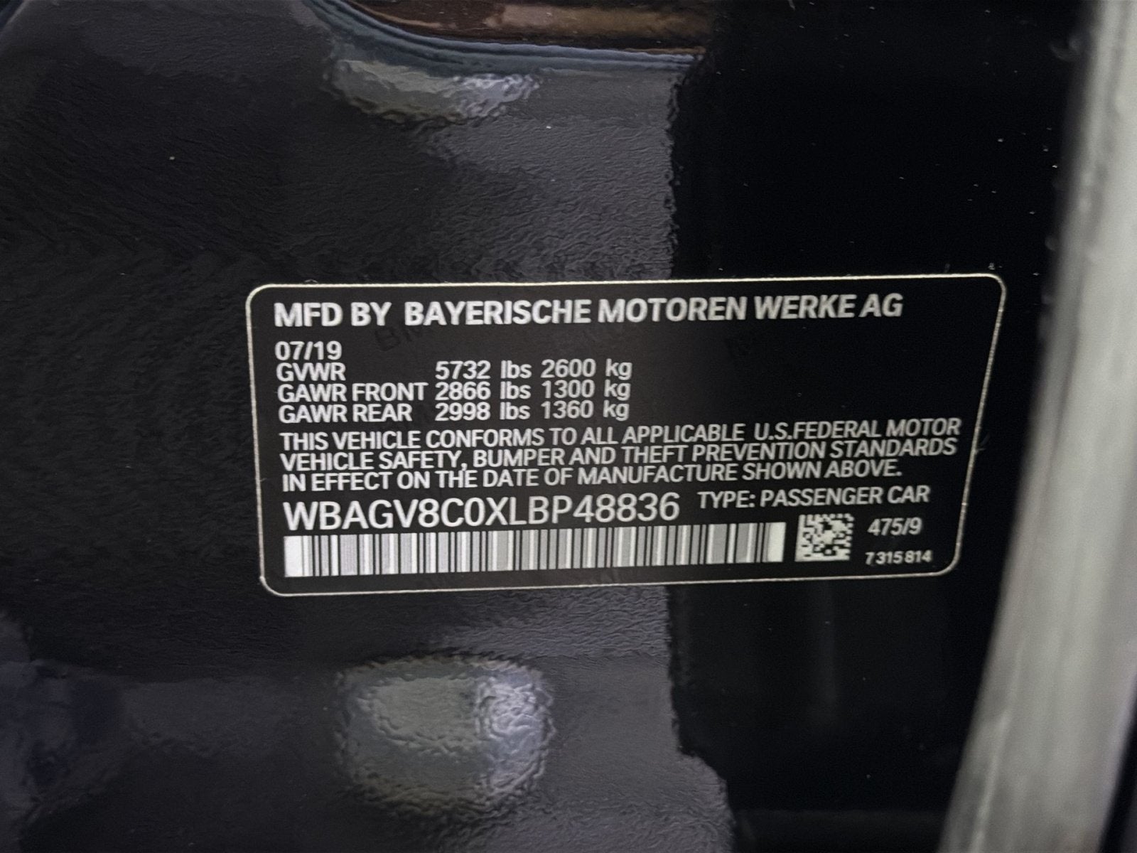 2020 BMW 8 Series M850i xDrive Gran Coupe