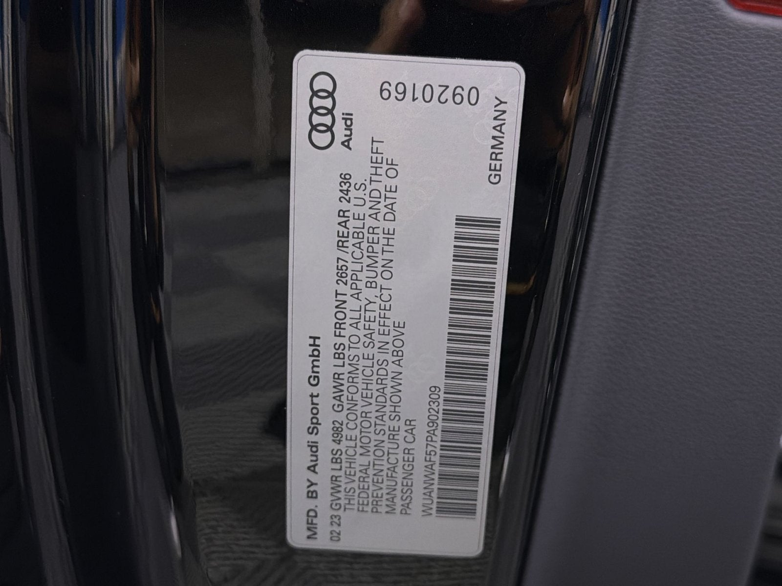 2023 Audi RS 5 2.9T