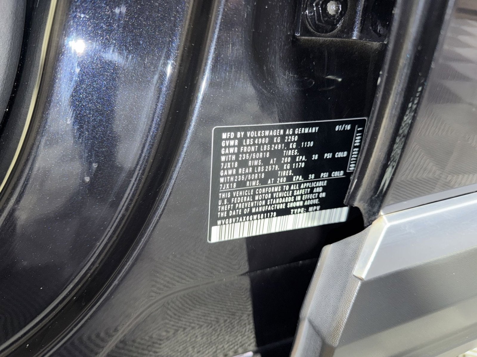 2016 Volkswagen Tiguan SE