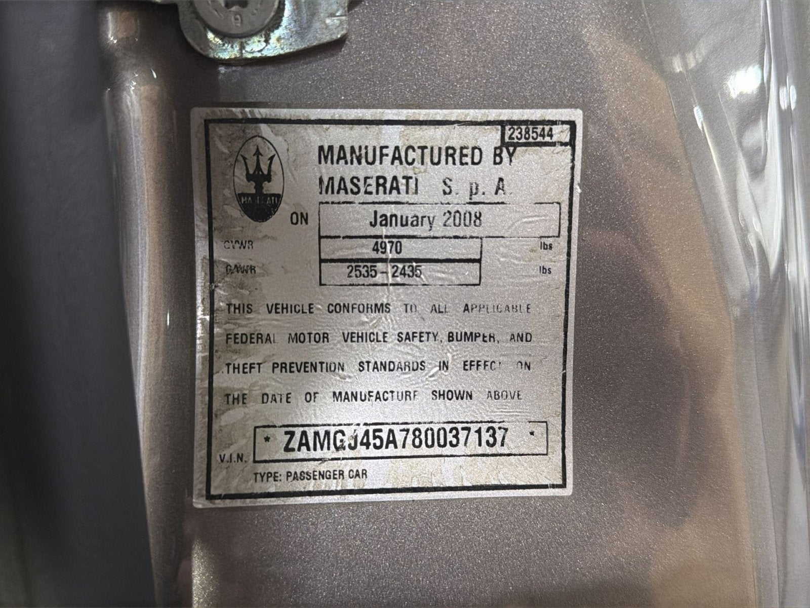 2008 Maserati GranTurismo Base
