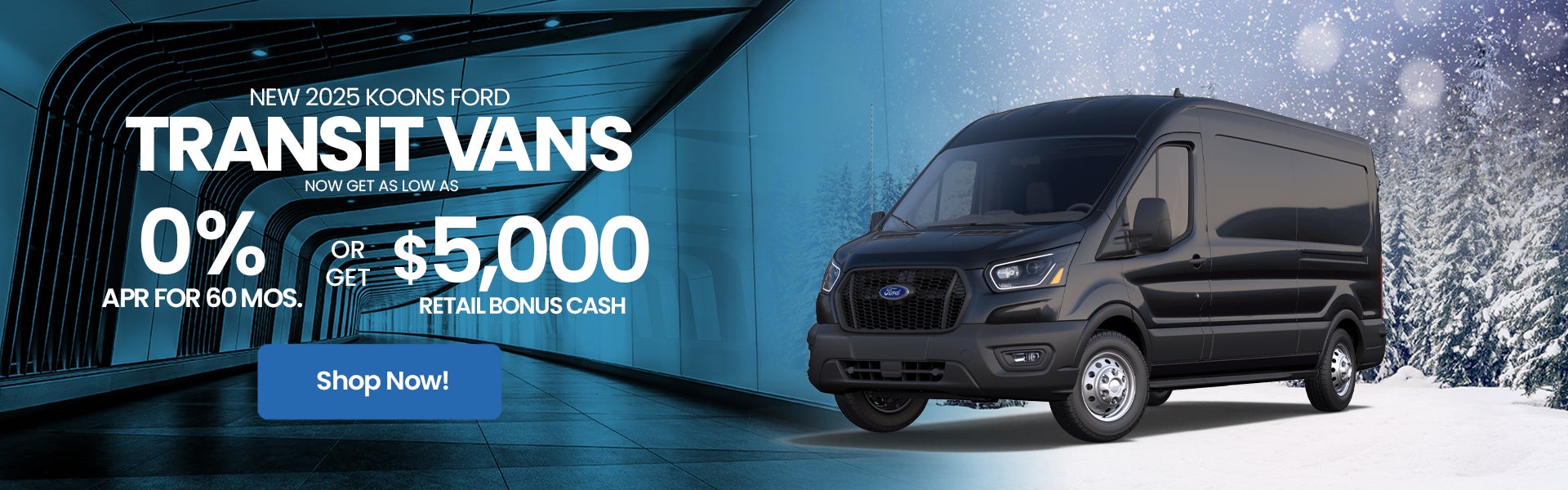 2025 Ford Transit APR Offer