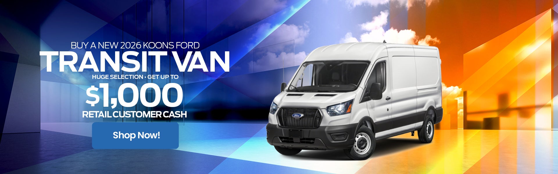 2026 Ford Transit Rebate Offer